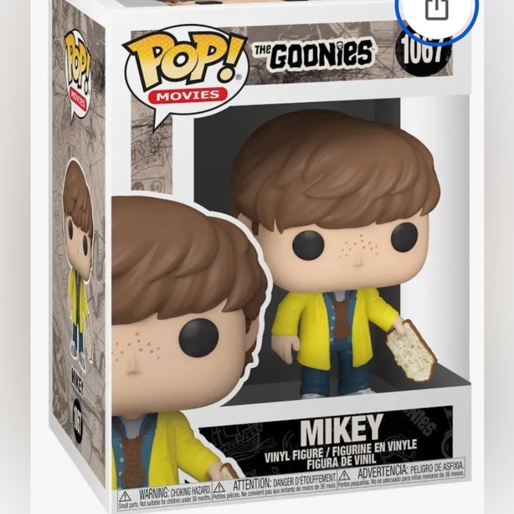Funko Pop The Goonies Mikey with Yellow Jacket - Picture 11 of 11